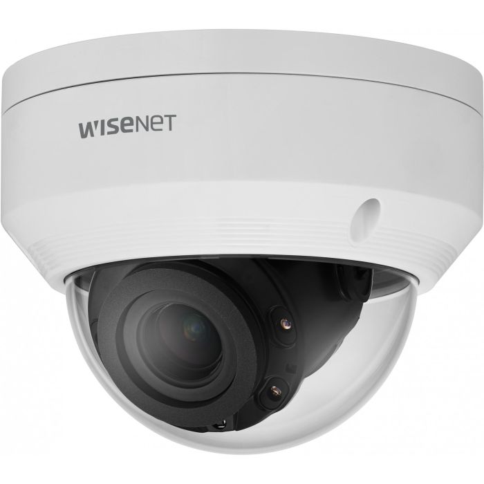Hanwha Techwin ANV-L7082R - Cámara de red IP Dome 4MP para interior/exterior, IR, WDR, IK10, IP66, Visión Nocturna 30m 1