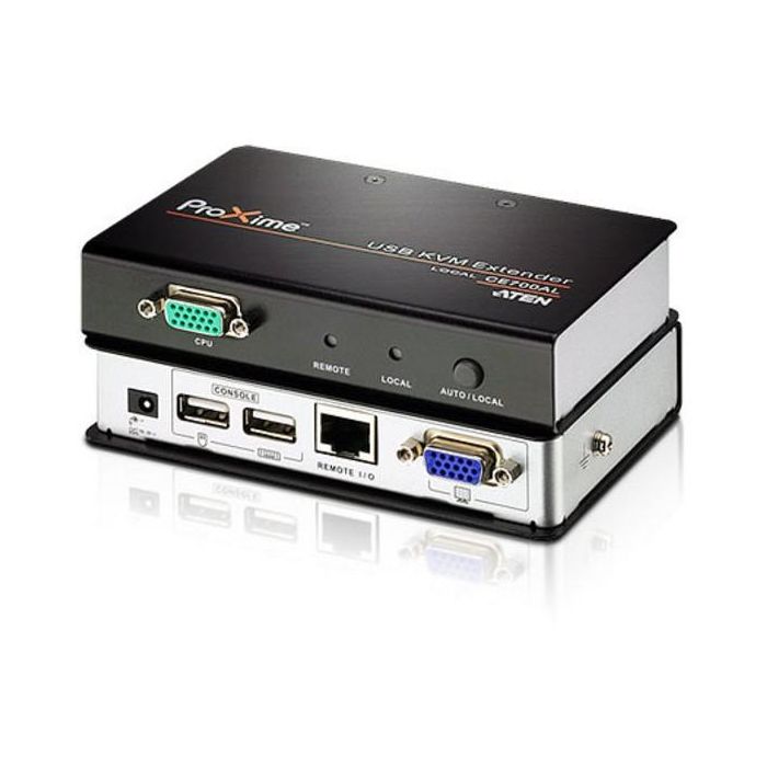 Aten CE700A USB KVM Extender VGA Cat 5 (1280x1024@150m) con Protección ESD y Sobretensiones