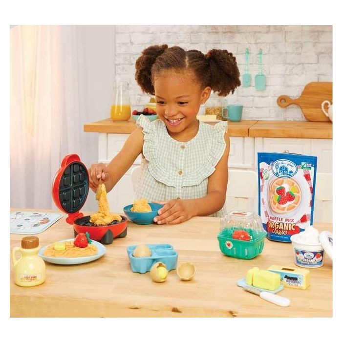 MGA Kit Creativo de Gofres con más de 18 Accesorios para Cocinar y Desayunar. Incluye Sirope y Mantequilla. Juguete para Niños +3 Años. 22 MGA Kit Creativo de Gofres con más de 18 Accesorios para Cocinar y Desayunar. Incluye Sirope y Mantequilla. Juguete para Niños +3 Años. 22