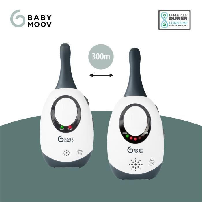 BABYMOOV Babyphone Audio Simply Care Gris 2