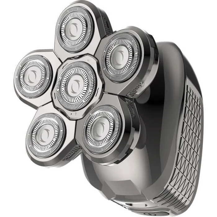 Jean Louis David JLD 360 XTREME HEAD SHAVER Maquinilla de Afeitar, 6 Cabezales Giratorios, 60 Min de Duración de la Batería 1