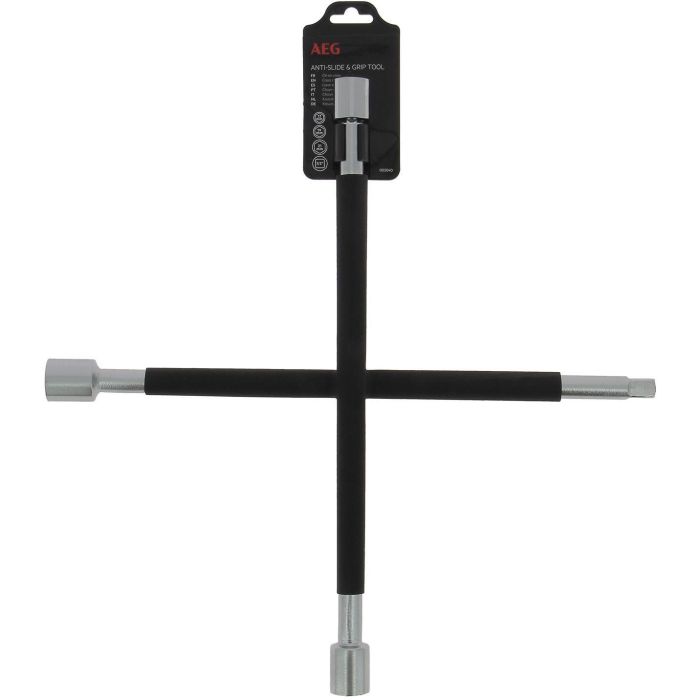 Extractor Llave Cruzada Reforzada para Ruedas con 3 Enchufes 17/19/21 mm y 1/2 Pulgada Cuadrado Acero Inoxidable Antideslizante 1 Extractor Llave Cruzada Reforzada para Ruedas con 3 Enchufes 17/19/21 mm y 1/2 Pulgada Cuadrado Acero Inoxidable Antideslizante 1