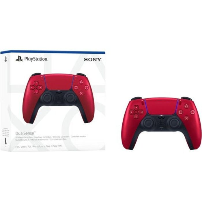 Mando PS5 DualSense Sony Deep Earth - Volcanic Red Rojo 7