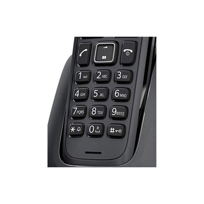Gigaset Teléfono Inalámbrico A116 Negro S30852-H2801-R101 con Agenda para 50 Contactos y Pantalla Monocromo 1.4' 1 Gigaset Teléfono Inalámbrico A116 Negro S30852-H2801-R101 con Agenda para 50 Contactos y Pantalla Monocromo 1.4' 1