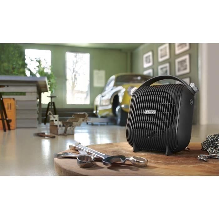 Termoventilador clásico DELONGHI - 2400W - 2 etapas de calentamiento - Termostato de seguridad regulable - IP21 2 Termoventilador clásico DELONGHI - 2400W - 2 etapas de calentamiento - Termostato de seguridad regulable - IP21 2