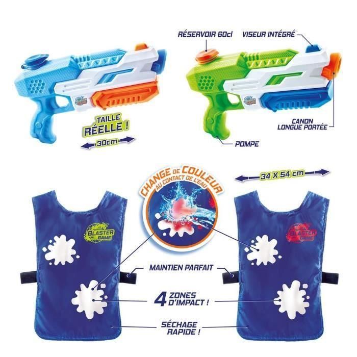 CANAL TOYS - Juego de Agua - Kit 2 jugadores 2 CANAL TOYS - Juego de Agua - Kit 2 jugadores 2