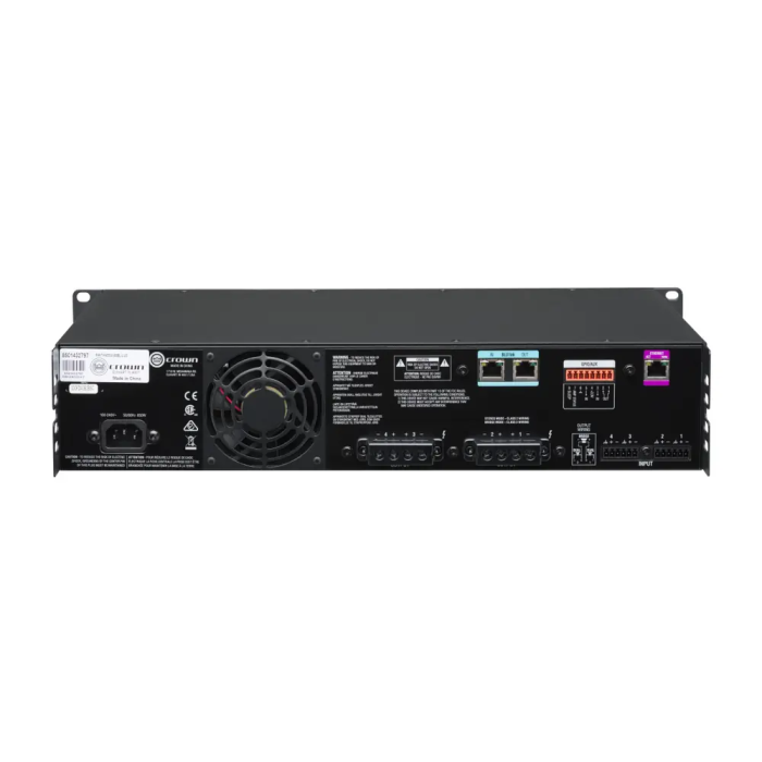 Crown CDi DriveCore 4|600BL Amplificador de 4 Canales, 600W Por Canal, con Blu Link 5