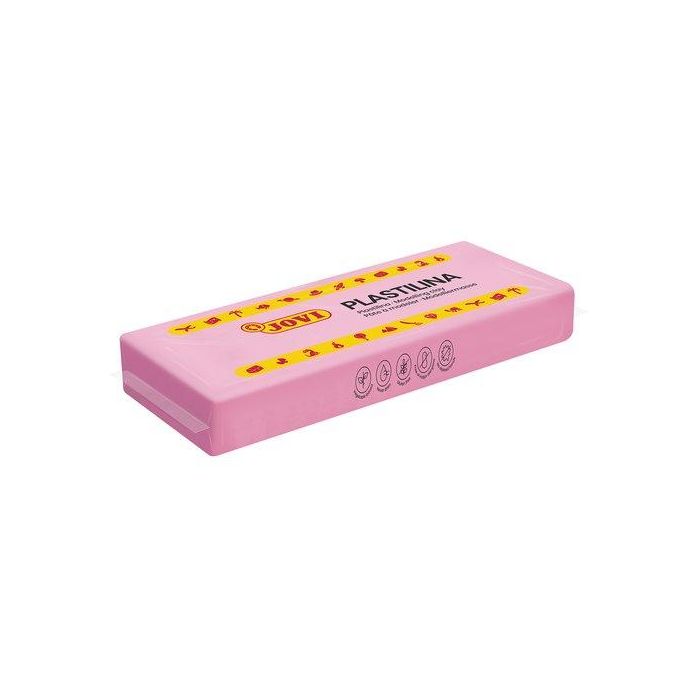 Jovi Plastilina School Pastilla 150 gr Rosa Caja 15 Ud