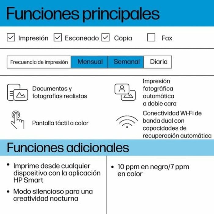 Impresora Multifunción HP 1