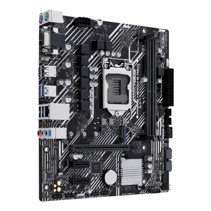 Asus Prime H510M-E R2.0 Motherboard Socket Intel LGA1200, Chipset Intel H470, mATX, DDR4, USB 3.2 Gen 1, M.2, 1Gb Ethernet, Aura Sync 2 Asus Prime H510M-E R2.0 Motherboard Socket Intel LGA1200, Chipset Intel H470, mATX, DDR4, USB 3.2 Gen 1, M.2, 1Gb Ethernet, Aura Sync 2