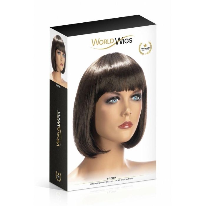 Accesorio Erótico World Wigs Sophie Marrón Peluca 1 Accesorio Erótico World Wigs Sophie Marrón Peluca 1