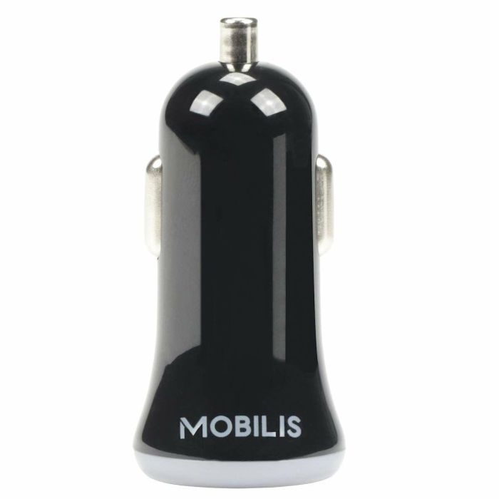 Cargador de Coche Mobilis 001280 Negro 1 Cargador de Coche Mobilis 001280 Negro 1