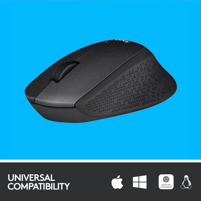 Logitech M330 Silent Plus, 1000 dpi, USB 2.4GHz, 1xAA, Black 5 Logitech M330 Silent Plus, 1000 dpi, USB 2.4GHz, 1xAA, Black 5
