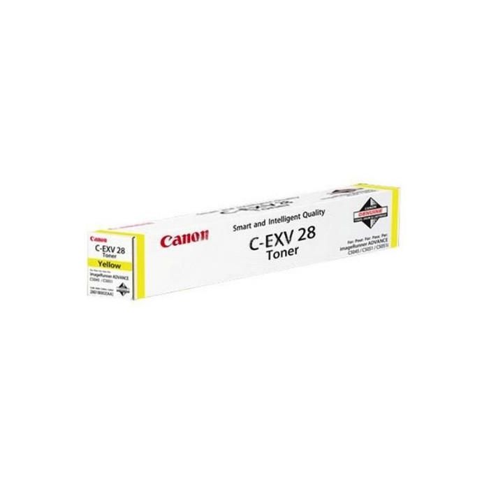 Canon Toner C-EXV28 2801B002 Amarillo Original para Canon C5045(i)/C5051(i) hasta 38.000 páginas