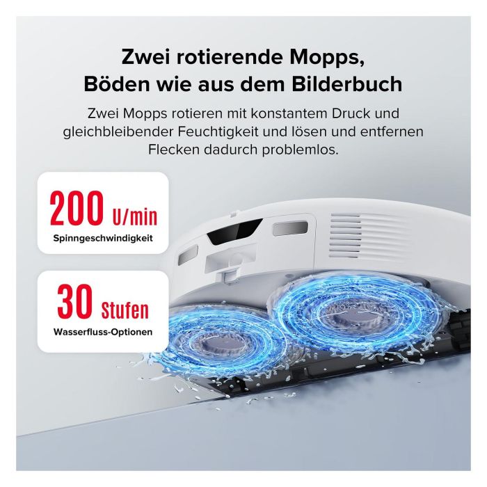 Roborock Qrevo Curv 5A1 Robot Aspirador y Fregador con Estación Base Multifunción Sin Bolsa, Color Negro y Blanco Roborock Qrevo Curv 5A1 Robot Aspirador y Fregador con Estación Base Multifunción Sin Bolsa, Color Negro y Blanco