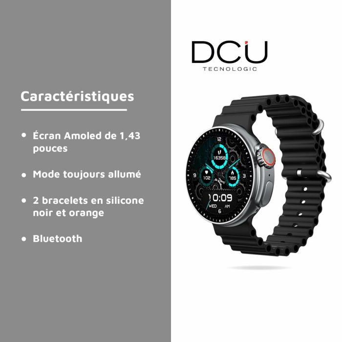 Smartwatch DCU 34157018 Negro 1,44" 6