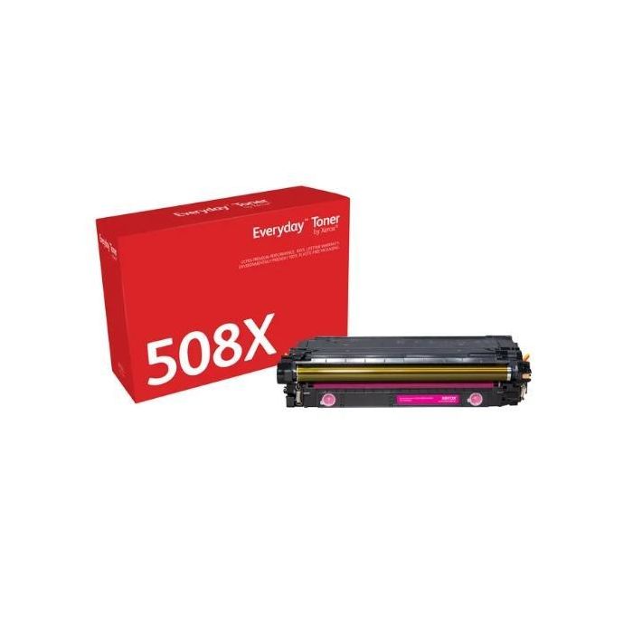 Xerox Everyday Toner Magenta para HP LaserJet M553, 508X - CF363X, 9.500 páginas