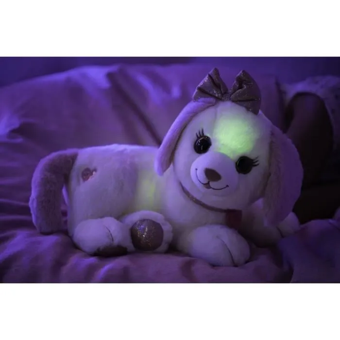 Gipsy Toys Perrito de peluche Puppy Bella GIP3268060565434, muy suave y se ilumina al ritmo de bonitas melodías - 30 cm 3