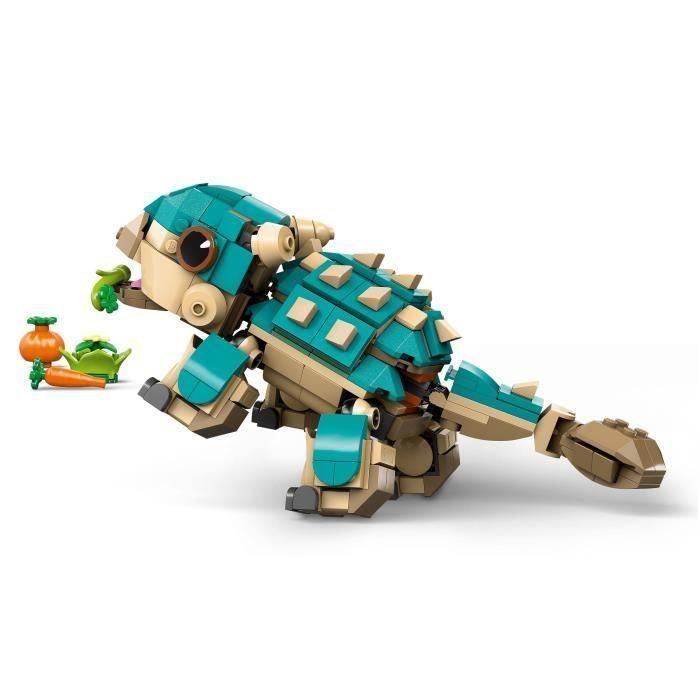 LEGO 76962 Jurassic World Baby Bumpy, el Anquilosaurio - Campamento Cretácico 2