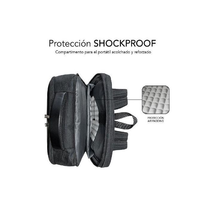 SUBBLIM Mochila Business V2 AP Backpack 16" Black 4