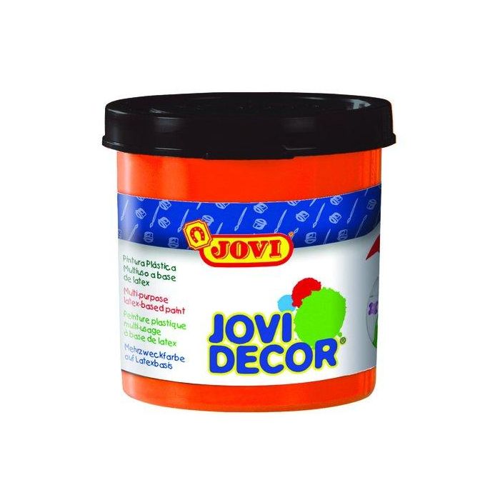 Pintura Latex Jovi Decor 55 Ml (Bote) Naranja Caja De 6