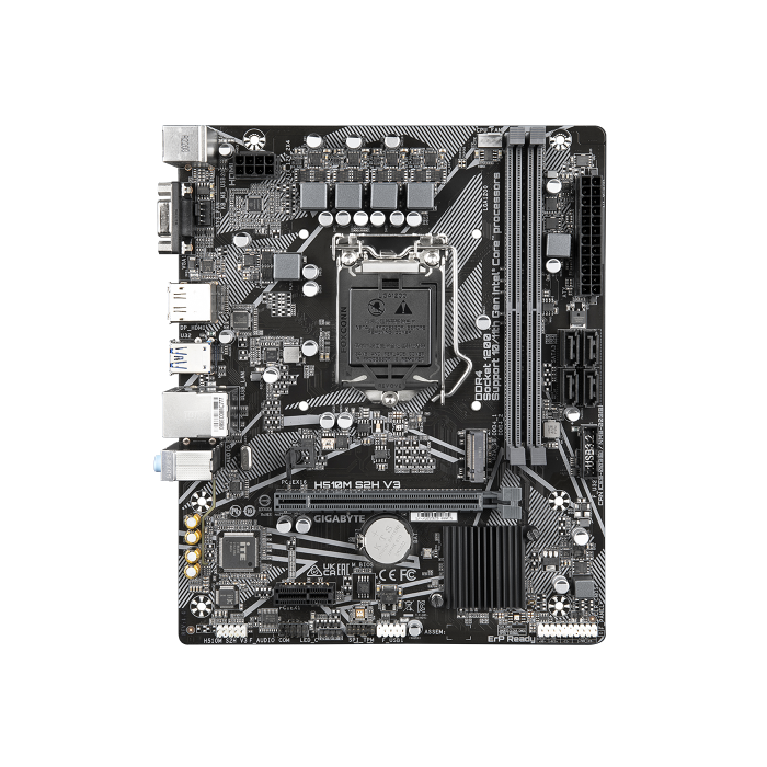 Gigabyte H510M S2H V3 (rev. 1.0) Placa Base Intel H470 Express LGA 1200 micro ATX, Compatible con Intel Core i3/i5/i7/i9, DDR4, HDD & SSD 1 Gigabyte H510M S2H V3 (rev. 1.0) Placa Base Intel H470 Express LGA 1200 micro ATX, Compatible con Intel Core i3/i5/i7/i9, DDR4, HDD & SSD 1
