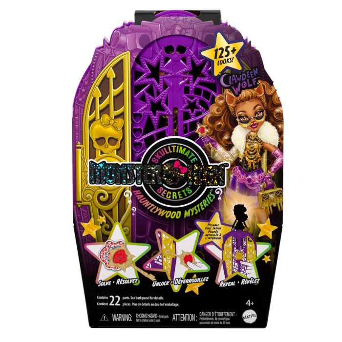 Mattel Monster High Skulltimate Secrets Muñeca Clawdeen con Armario y Más de 19 Sorpresas 4