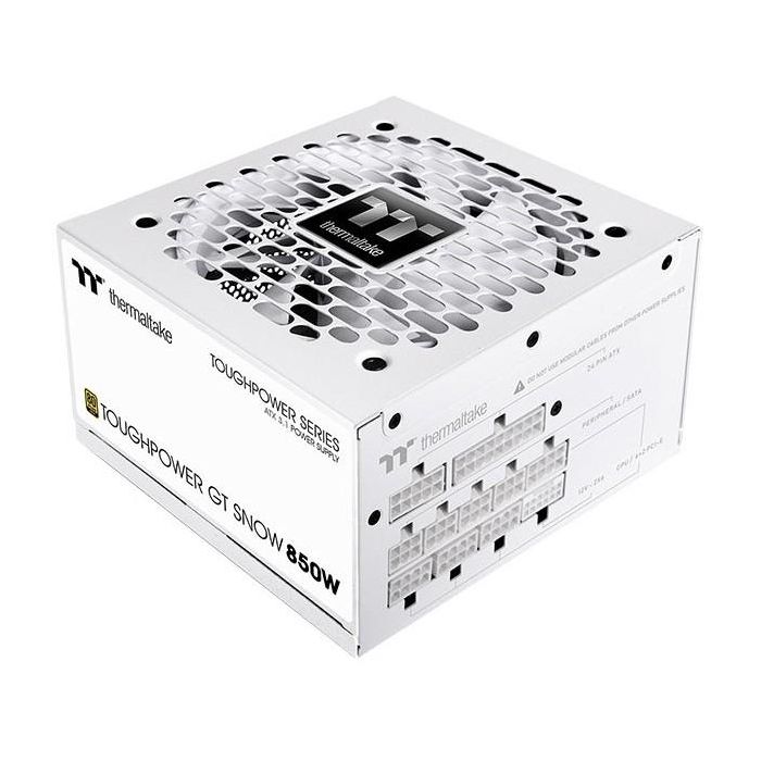 Thermaltake Toughpower GT Snow Fuente Alimentación 850W 80 PLUS Gold Totalmente Modular Blanca PC/Servidor