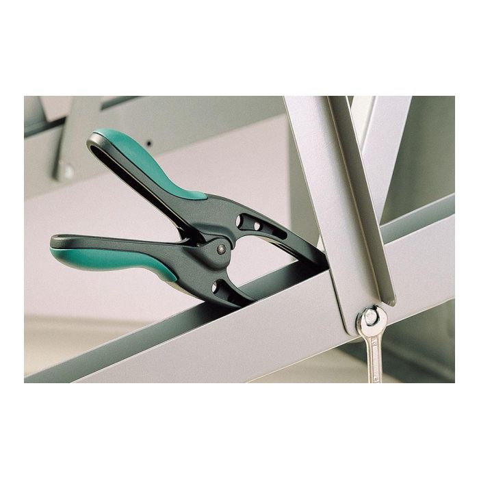 Wolfcraft Pinza con mordazas acabadas en punta mt de 70mm 3633000 - Sujeción universal, brazos largos 1