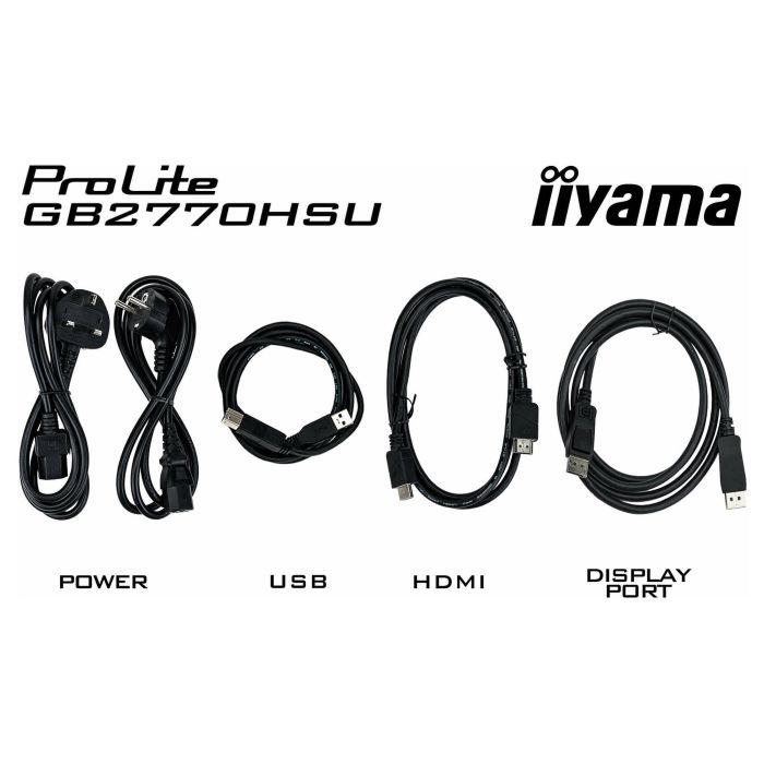IIYAMA GB2770HSU-B6 27" 1920x1080 Full HD LCD 0.2ms 180Hz IPS HDMI+DP+USB Negro 6
