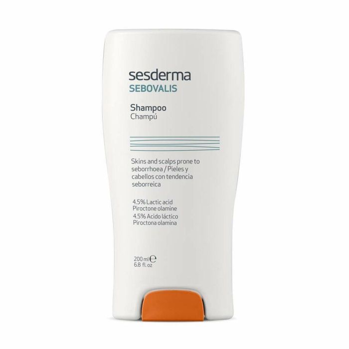 Sesderma SEBOVALIS Champú Tratante Anticaspa y Seborrea con Alivio Picor para Cabello y Cuero Cabelludo 200 ml