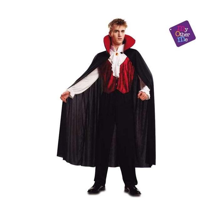 My Other Me Disfraz Adulto Vampiro Gótico Talla M-L Chaleco Camisa Pantalón Capa 100% Poliéster 4 My Other Me Disfraz Adulto Vampiro Gótico Talla M-L Chaleco Camisa Pantalón Capa 100% Poliéster 4