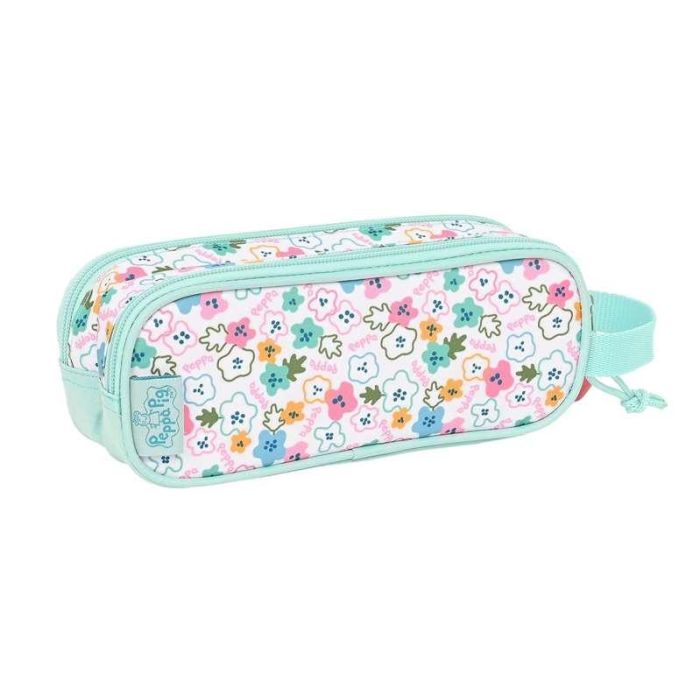 Portatodo Doble Peppa Pig Cosy corner Azul claro (21 x 8 x 6 cm) 5 Portatodo Doble Peppa Pig Cosy corner Azul claro (21 x 8 x 6 cm) 5