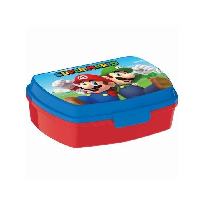 Safta Sandwichera Escolar Super Mario 170x133x56 mm 1 Safta Sandwichera Escolar Super Mario 170x133x56 mm 1