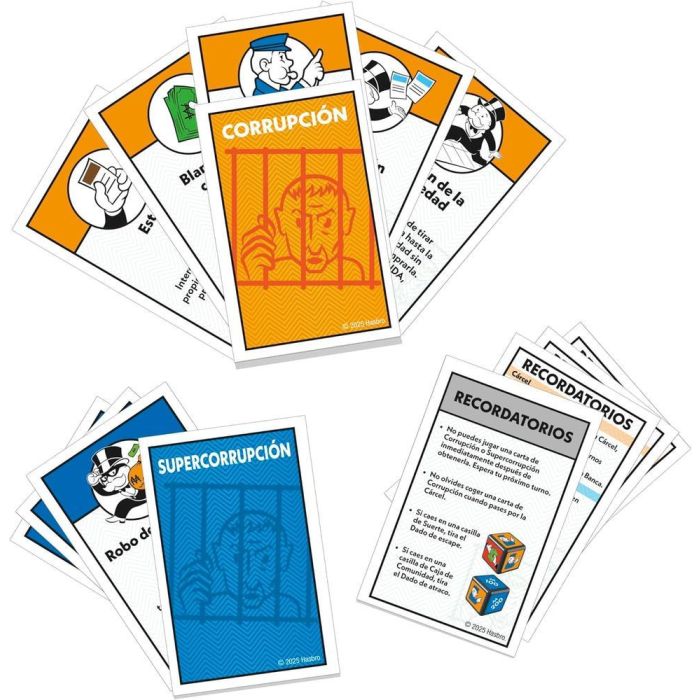 Hasbro Expansión Monopoly Ve A La Cárcel G0719 Juego De Mesa Español +8 Años 1 Hasbro Expansión Monopoly Ve A La Cárcel G0719 Juego De Mesa Español +8 Años 1