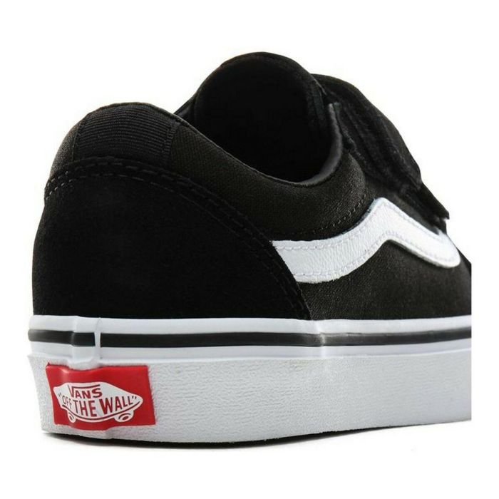 Zapatillas Casual Niño Vans Ward V Negro Velcro 2 Zapatillas Casual Niño Vans Ward V Negro Velcro 2