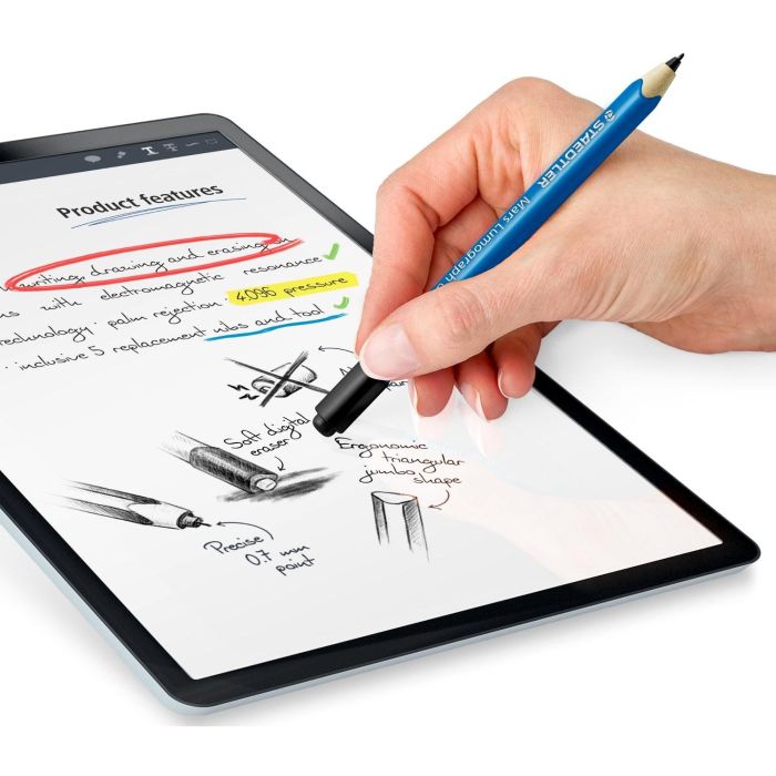 STAEDTLER Mars Lumograph digital Jumbo 100% PEFC + 5 Spitzen 4 STAEDTLER Mars Lumograph digital Jumbo 100% PEFC + 5 Spitzen 4