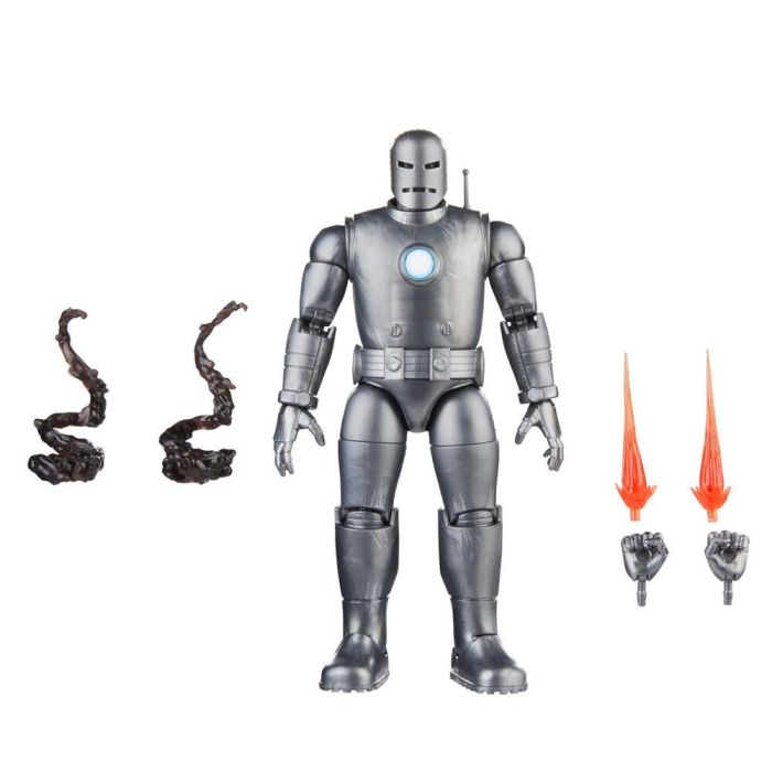 Hasbro Marvel Legends Series Avengers Iron Man (Model 01) Figura de Acción con 6 Accesorios y Múltiples Puntos de Articulación 5 Hasbro Marvel Legends Series Avengers Iron Man (Model 01) Figura de Acción con 6 Accesorios y Múltiples Puntos de Articulación 5
