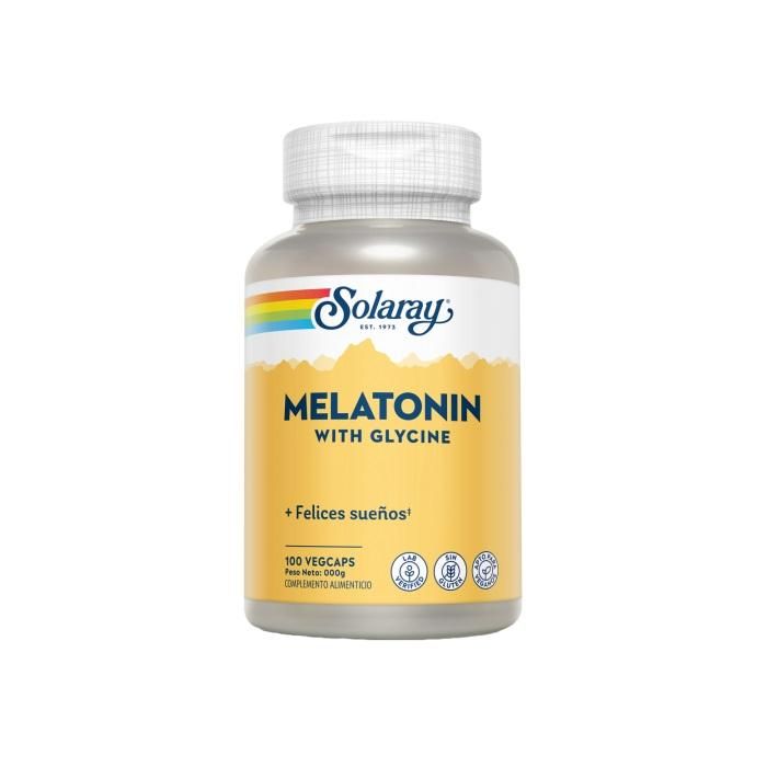 SOLARAY Melatonina + Glicina 100 Vcaps