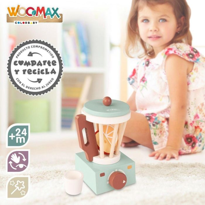 Licuadora de juguete Woomax 6 Piezas 11,5 x 17,5 x 11,5 cm (6 Unidades) 3 Licuadora de juguete Woomax 6 Piezas 11,5 x 17,5 x 11,5 cm (6 Unidades) 3