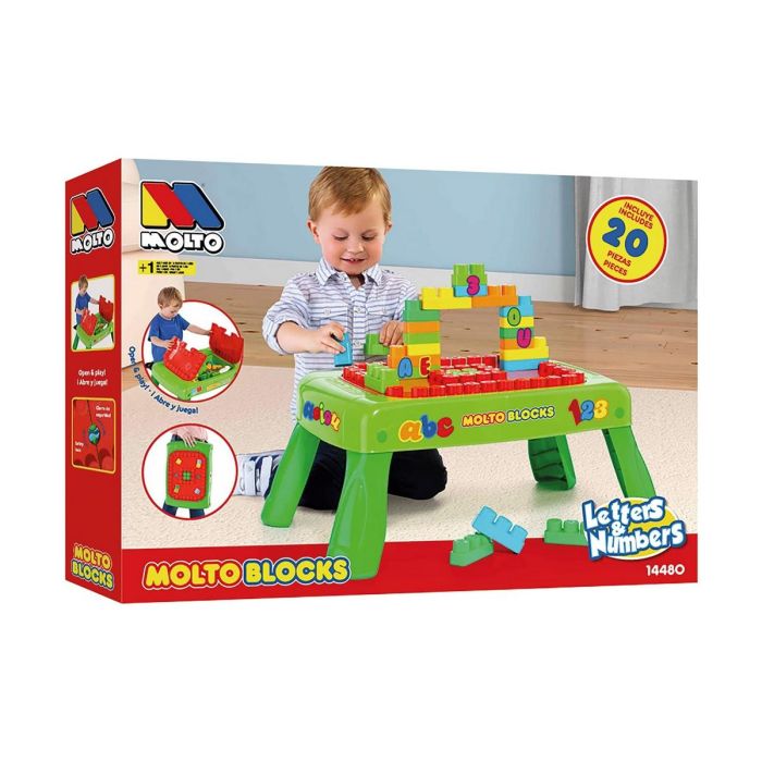 Juguete Interactivo Moltó Blocks Desk 65 x 28 cm 0 Juguete Interactivo Moltó Blocks Desk 65 x 28 cm 0