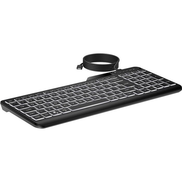 HP 400 Backlit Wired Keyboard 2 HP 400 Backlit Wired Keyboard 2