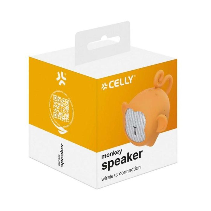 Altavoz Portátil Celly WSMONKEY Amarillo 3 W 10