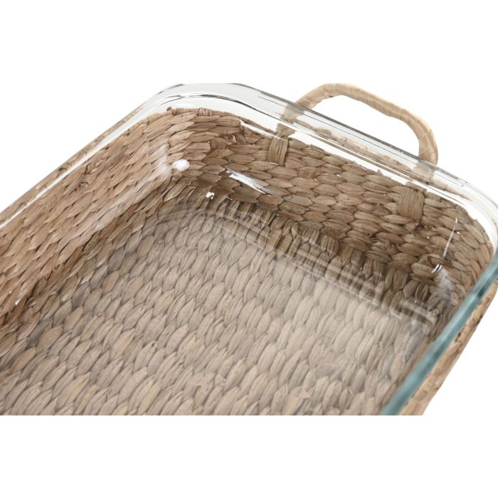 Bandeja Basicos DKD Home Decor Natural 21.4 x 8 x 38 cm (12 Unidades) 1 Bandeja Basicos DKD Home Decor Natural 21.4 x 8 x 38 cm (12 Unidades) 1