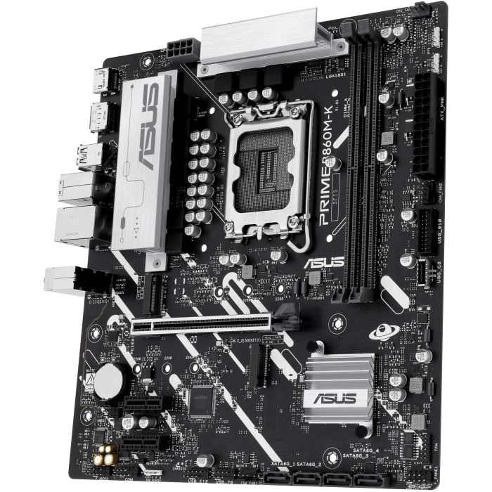 Asus 90MB1JT0-M0EAY0 Placa Base PRIME B860M-K Socket 1851 Micro ATX - Compatible DDR5 y PCIe 5.0 para Intel Core Ultra 3