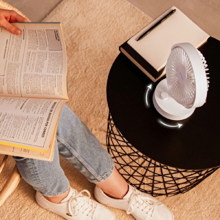 Mini Ventilador Portátil Cecotec EnergySilence 2000 Blanco 4 W 2