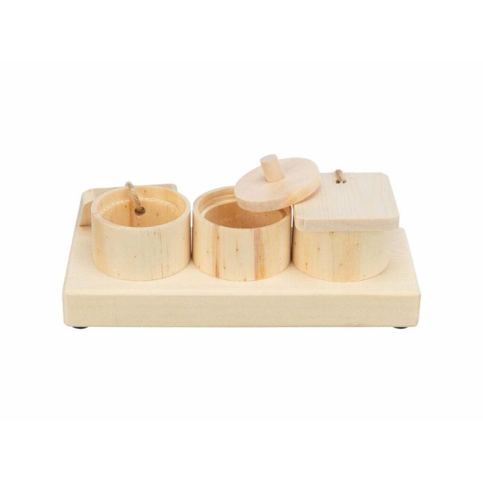Juguete Dispensador de Premios para Mascotas 2 en 1 Trixie Madera 15 × 4,5 × 6 CM 0 Juguete Dispensador de Premios para Mascotas 2 en 1 Trixie Madera 15 × 4,5 × 6 CM 0