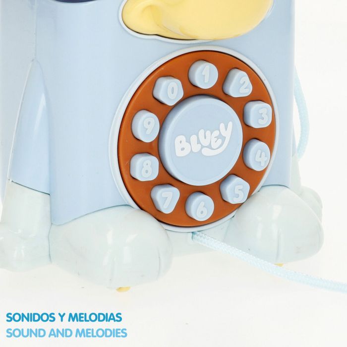 Teléfono de Juguete Bluey Plástico 16 x 18 x 8 cm (4 Unidades) 2 Teléfono de Juguete Bluey Plástico 16 x 18 x 8 cm (4 Unidades) 2