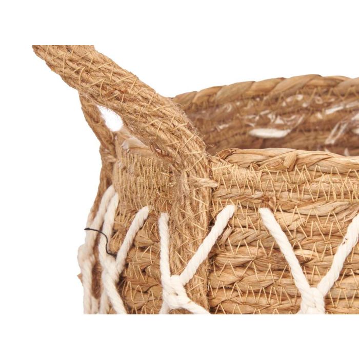 Maceta Esparto 20Cm Ovalada Asas Macrame Giftdecor (12 Unidades) 2 Maceta Esparto 20Cm Ovalada Asas Macrame Giftdecor (12 Unidades) 2
