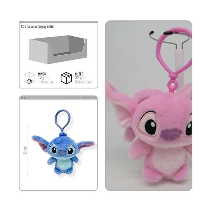 Bag clip 24 piezas stitch t.unica - modelos surtidos 2